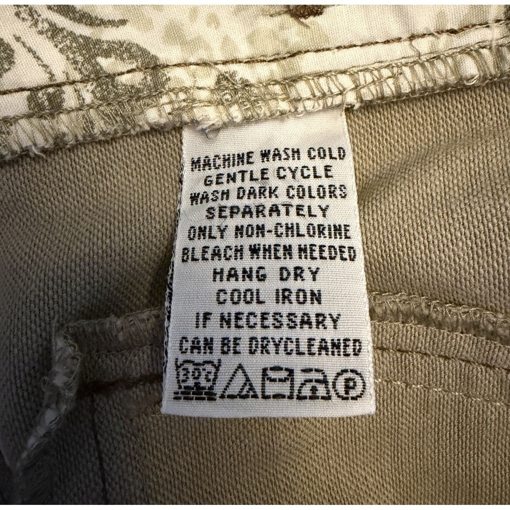 Tommy‎ Bahama Pants Tencel Cotton Blend Men's 36x30 Beige Relaxed Fit Chino - Picture 9 of 16